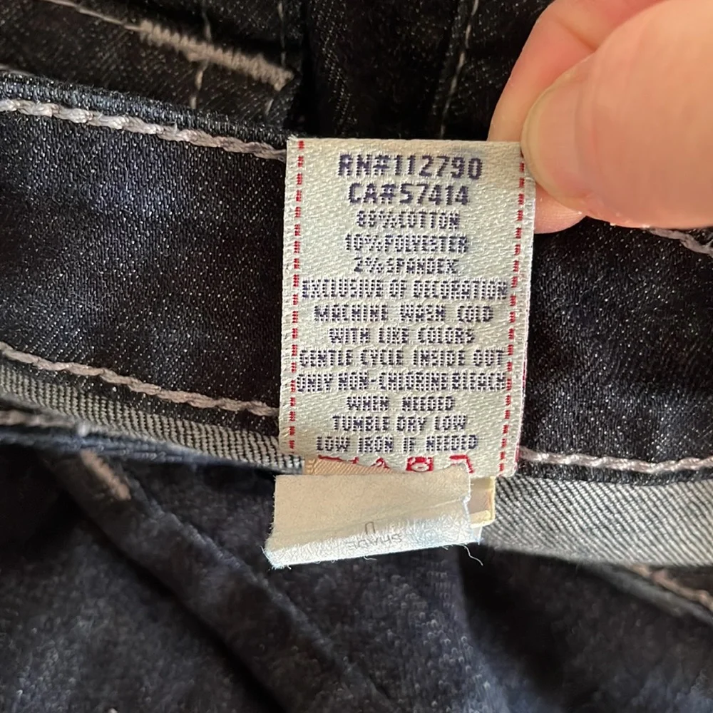 True Religion Straight Leg Jeans Size 27❤️‍🔥❤️‍🔥 - Picture 6 of 6